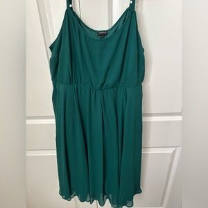 Torrid Green Midi Dress